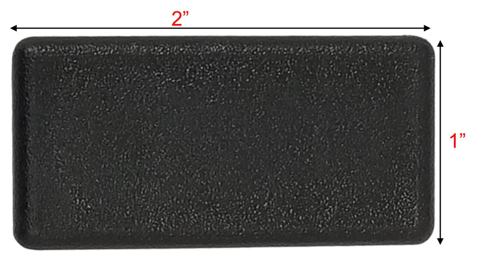 Ballymore 1″ x 2″ Plastic Rectangle Plug (4 Pack)