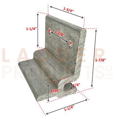 Werner Fly Guide Bracket Kit 35-13 for D6224-2 Extension Ladder Series
