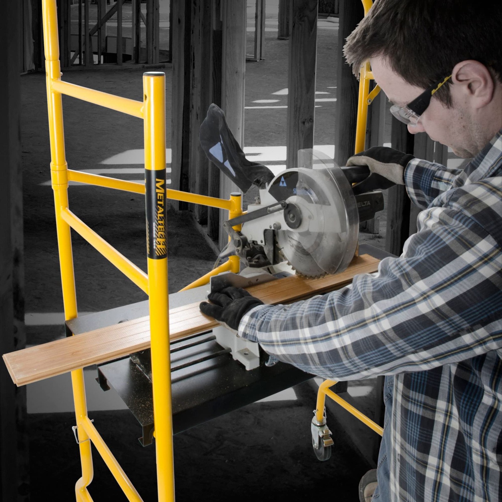 Scaffold 900 Lb Load Capacity 6-3/8 x 4 2-1/2 Job Site I IMIS Metaltech