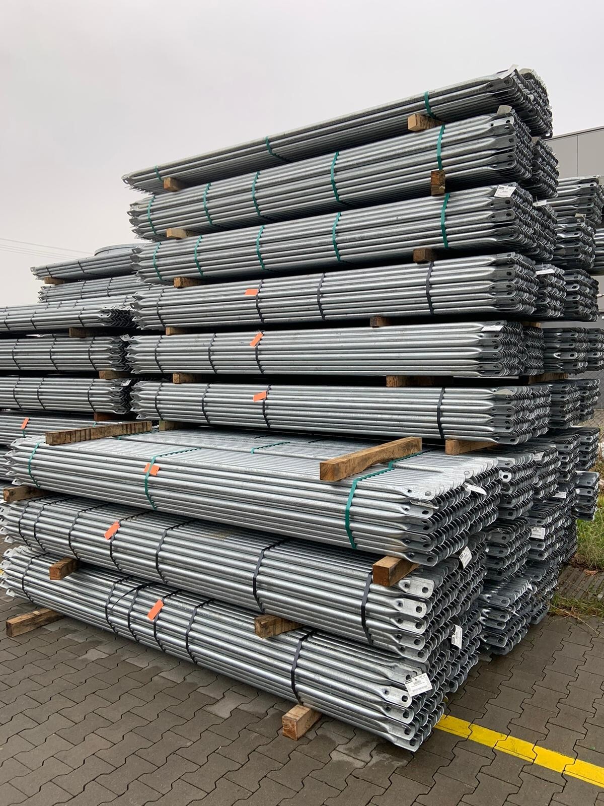 8x21m steel scaffolding Scaff 74 facade scaffolding állványza Pastoliai