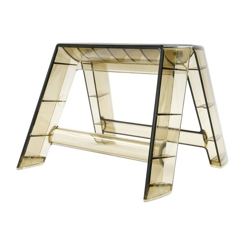 Protable Step Ladder, Step Stool for Adults, Clear Stool for Indoor Outdoor
