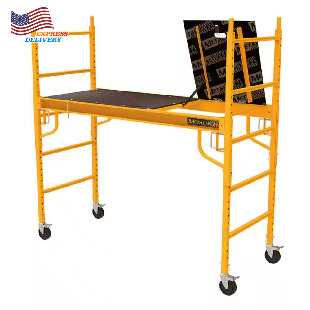 Safeclimb 6 Ft. Baker Scaffold with Platform and Included Trap Door