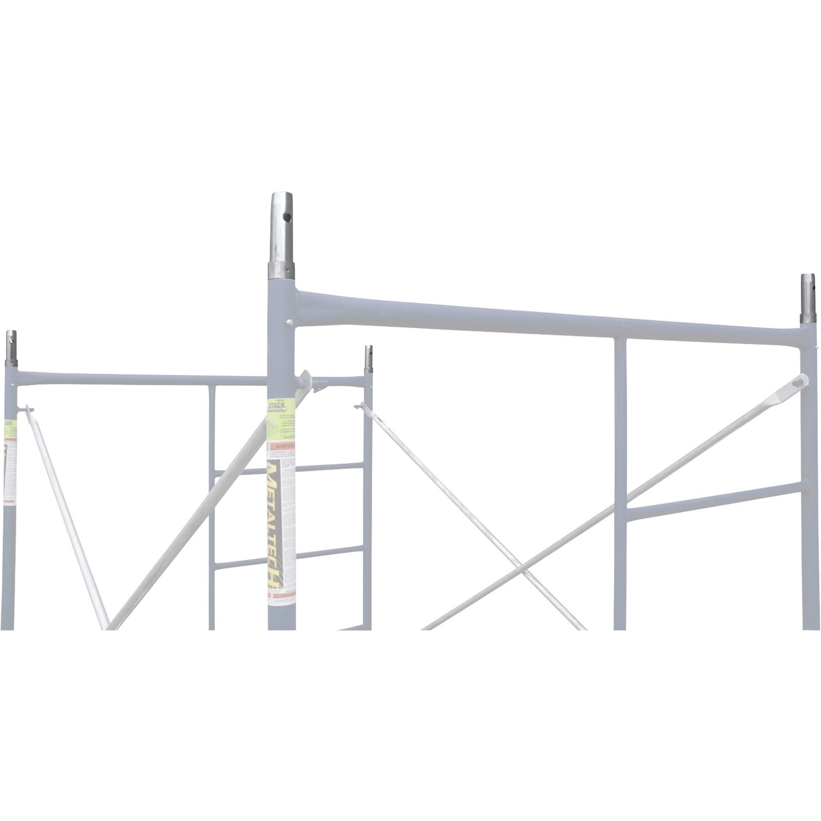Metaltech Coupling Pin and Spring for Scaffolding, Model# M-MLC1S