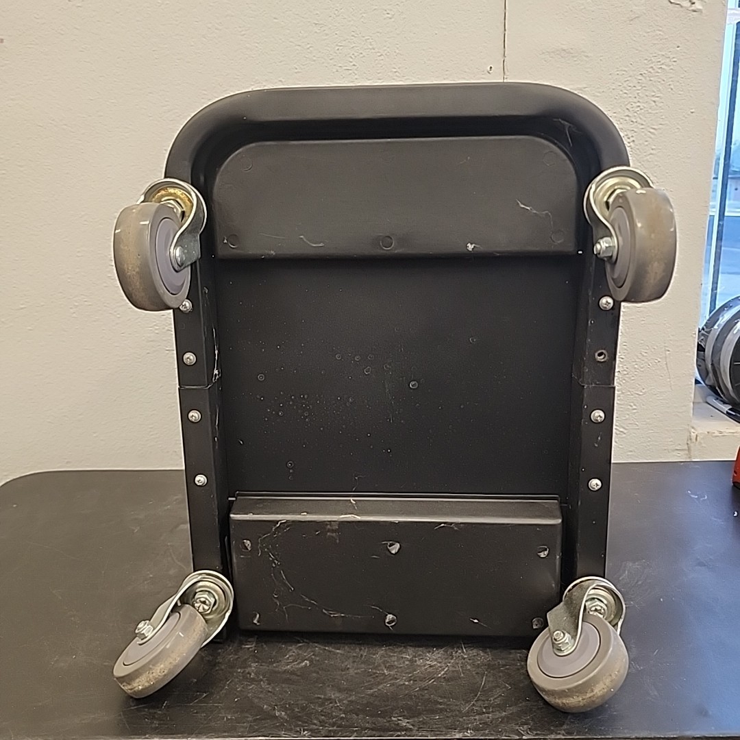 Omega Lift 92450 Rolling Mechanic Toolbox Creeper Seat 450 lb Capacity 3-Drawer