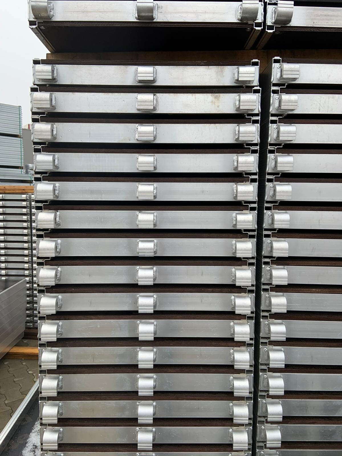 10x9m scaffolding gable scaffold Alu-scaff 73 aluminum scaffolding delivery 0€