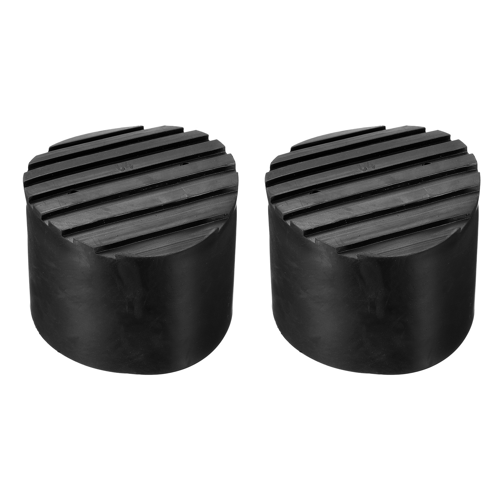 Ladder Non Slip Feet Mat (64.5mm ID) (2Pcs), Rubber Round Step Ladder Foot