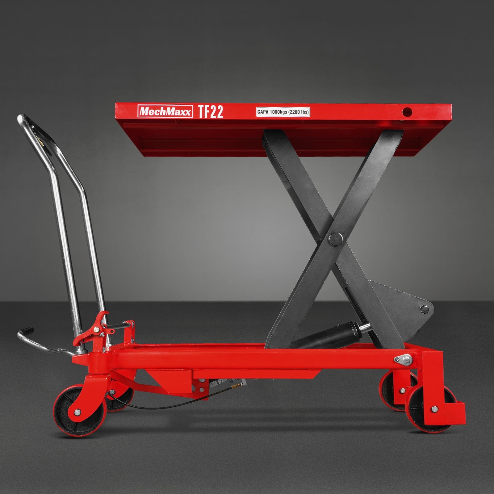 MechMaxx 2200lbs Capacity Mobile Scissor Lift Table Platform Cart,TF22