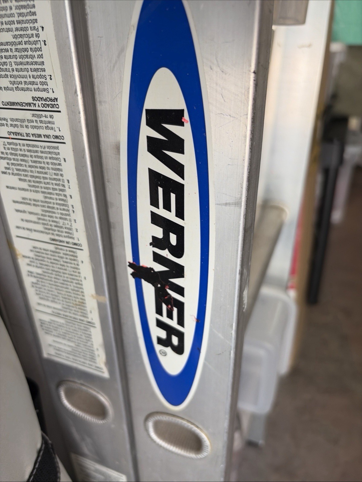 Werner MT-6-12 Aluminum Multi-Position Extension Ladder Type IA 300 lb