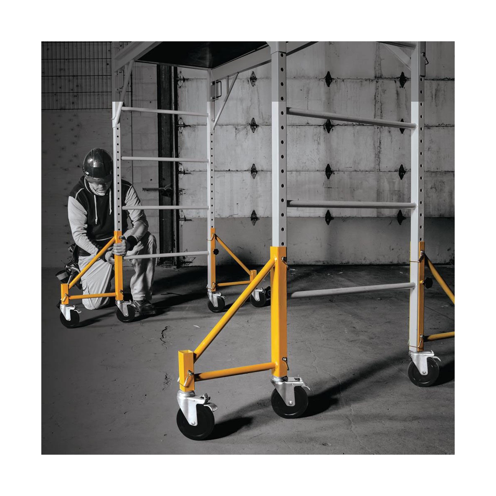MetalTech 4 Pack Scaffold Outriggers, Baker Style Scaffolding Accessory Wheel…