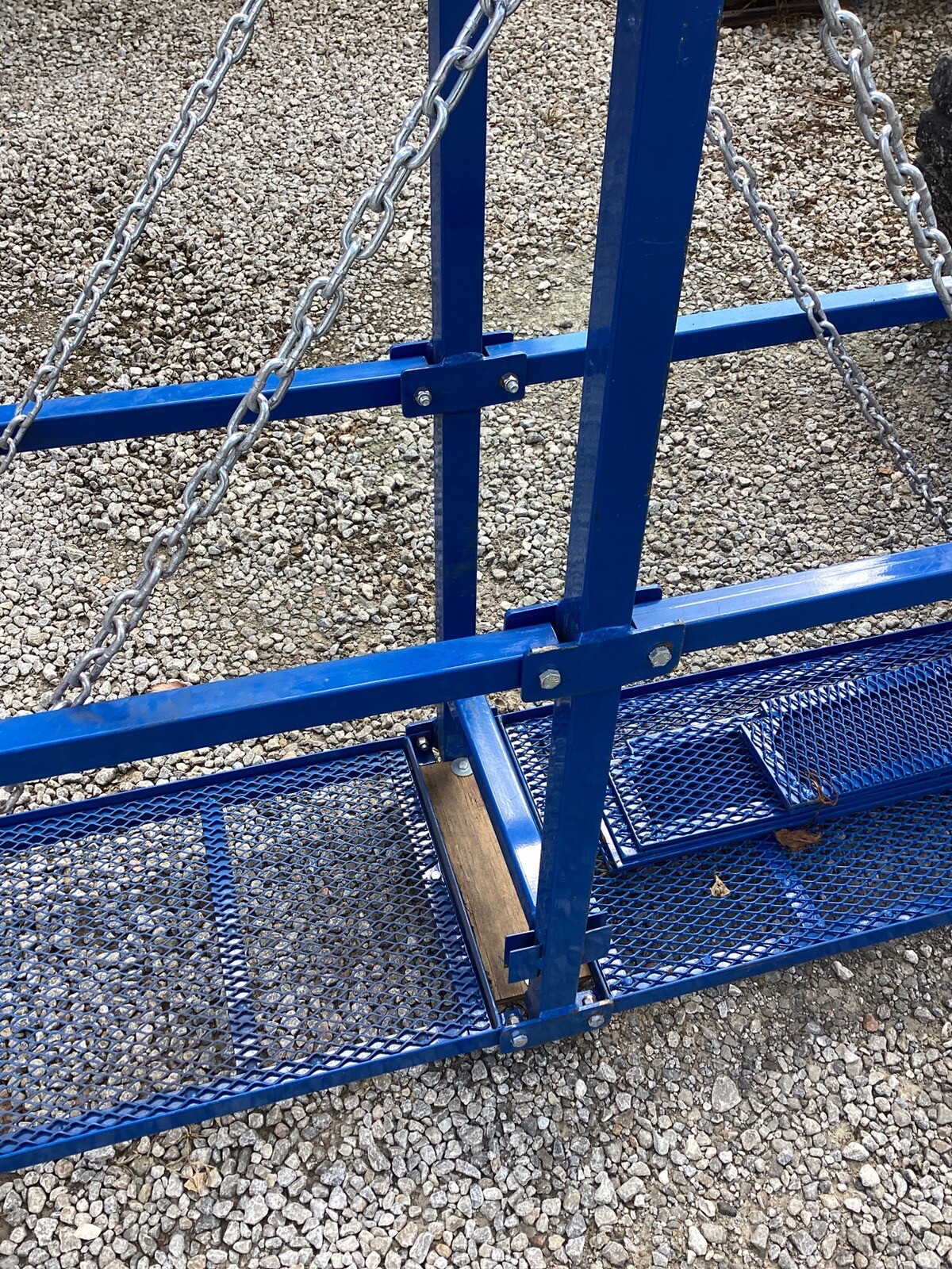 106-196 Sky Climber Scaffolding Lifting Cage 6’L x 12”W x 3’6”StDp 500lb.max cap