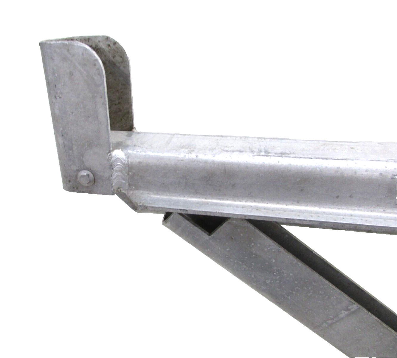 ALUMINUM LADDER JACK 2 RUNG LONG BODY, 19″ PLATFORM, RIVETED AND WELDED