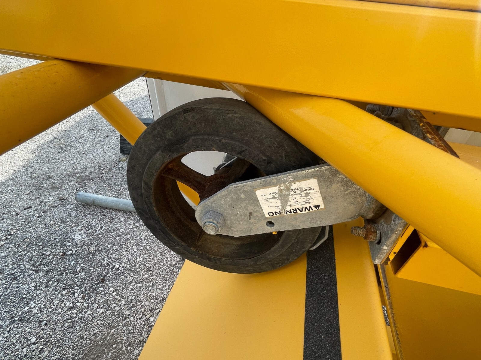 BIRD LADDER BY GRANITE INDUSTRIES TRANSIT BUS SCAFFOLDING