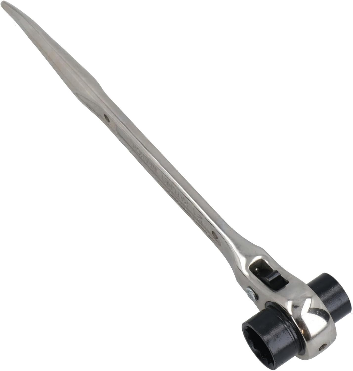 Scaffold Spanner Ratcheting Podger 2-Way Bi-Hex Ratchet 17mm 21mm Drop Forged