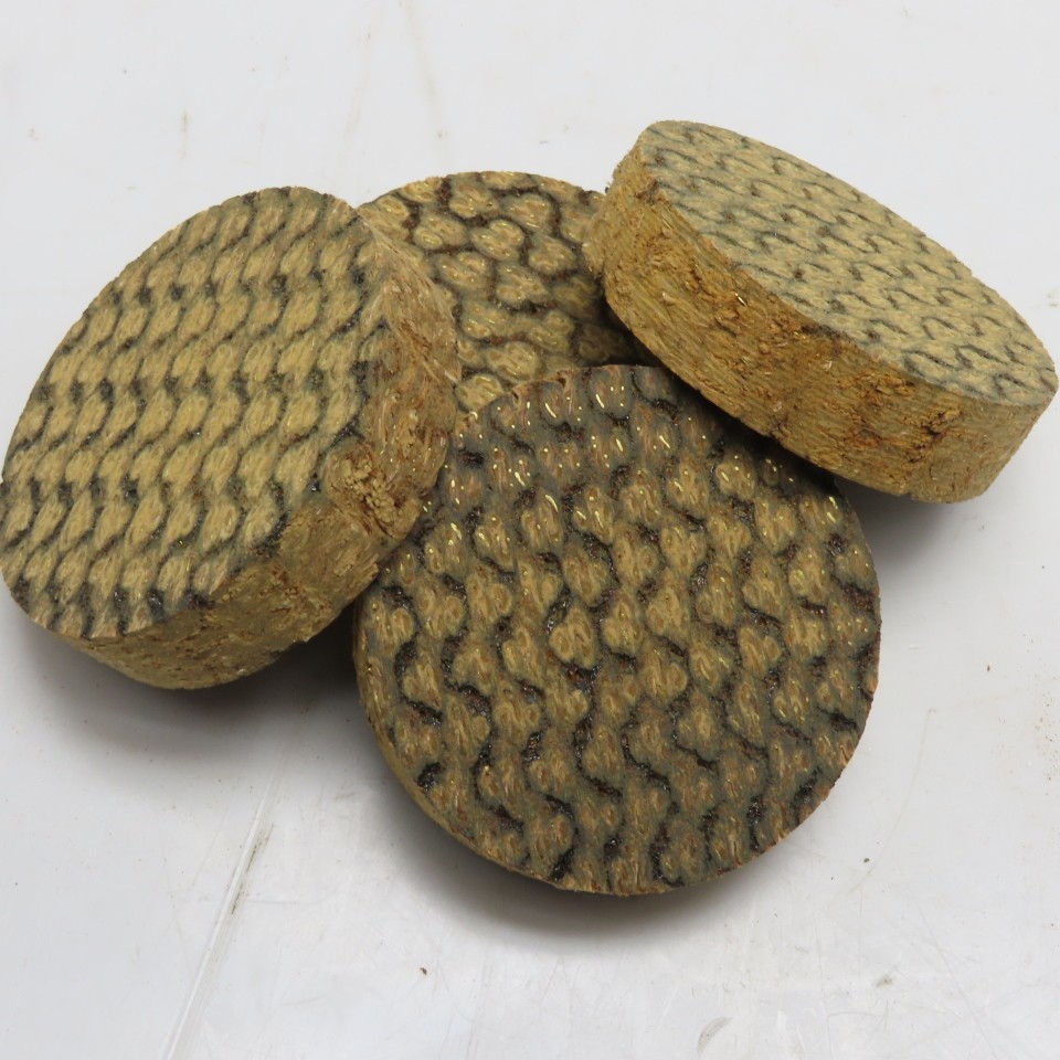 2″ x 1/2″ Industrial Brass Woven Friction Brake Discs Pucks Set of 4