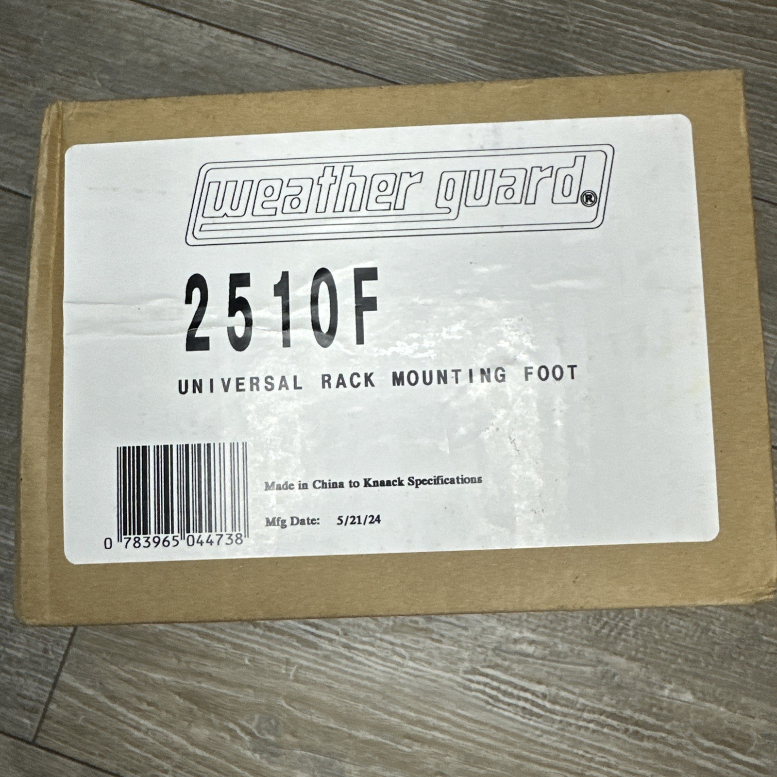 NEW Weather Guard 2510F Universal Rack Mounting Foot