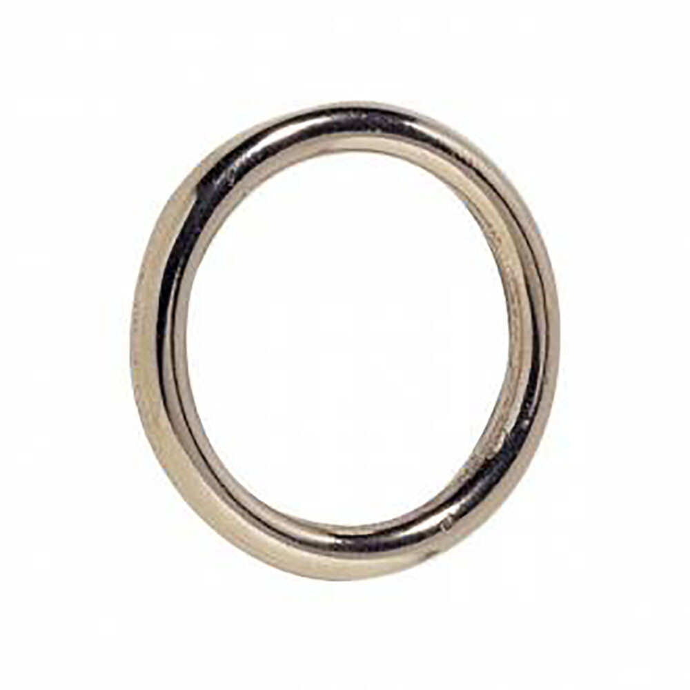Kong Round Ring 101 Bronze 27mm Nickel Finish High Qualität for Leather goods