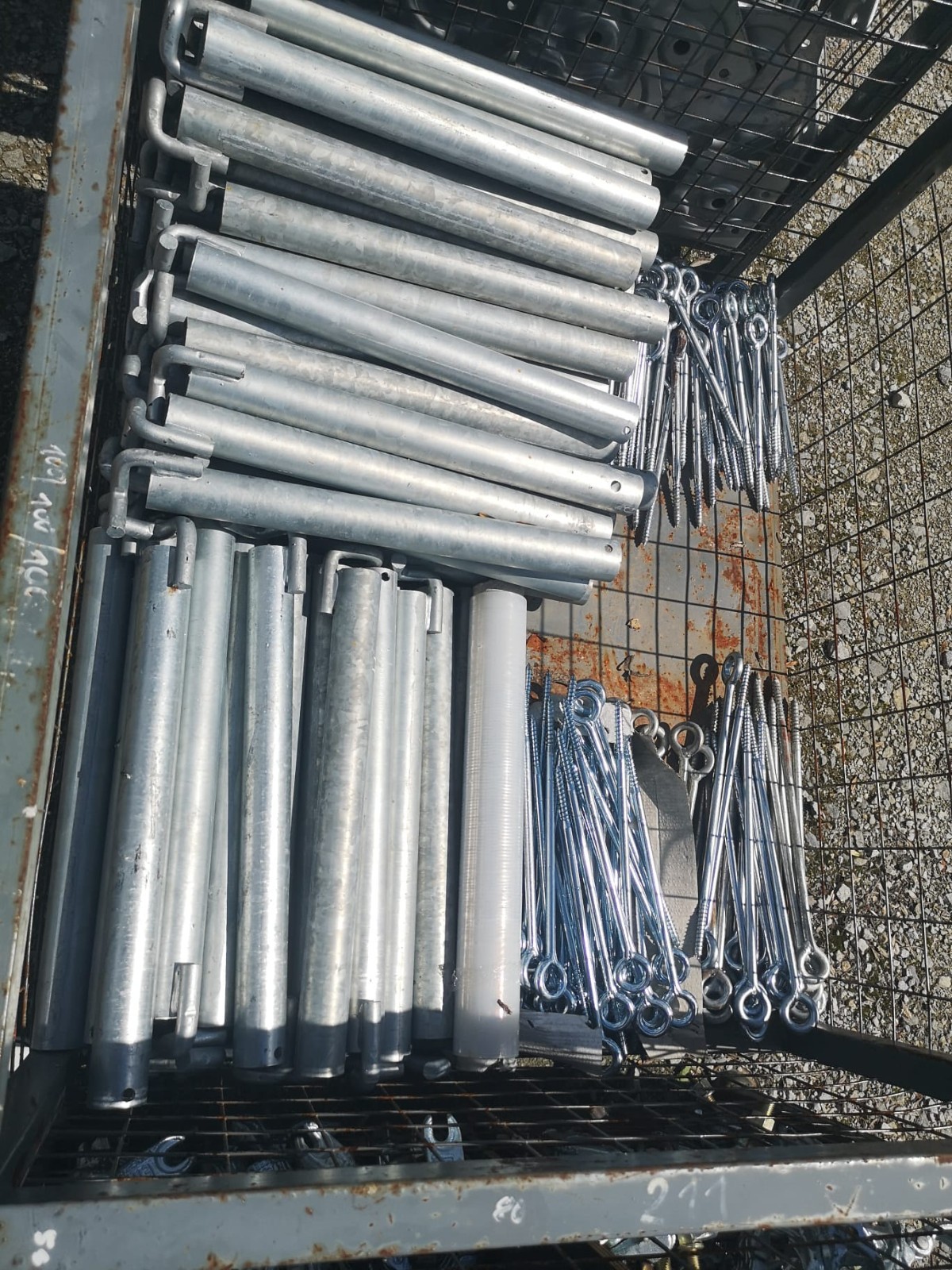 160m2 Scaff 74 steel scaffolding working scaffolding trade wooden floor shipp…
