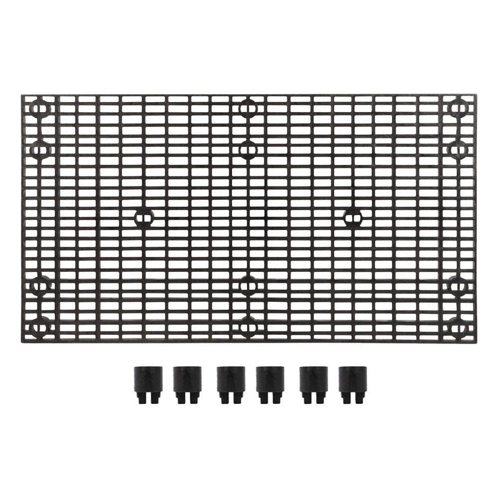 ADD-A-LEVEL A6636A Wk Pltfrm Add On Unit,Stackable,Plastic 4RNR8