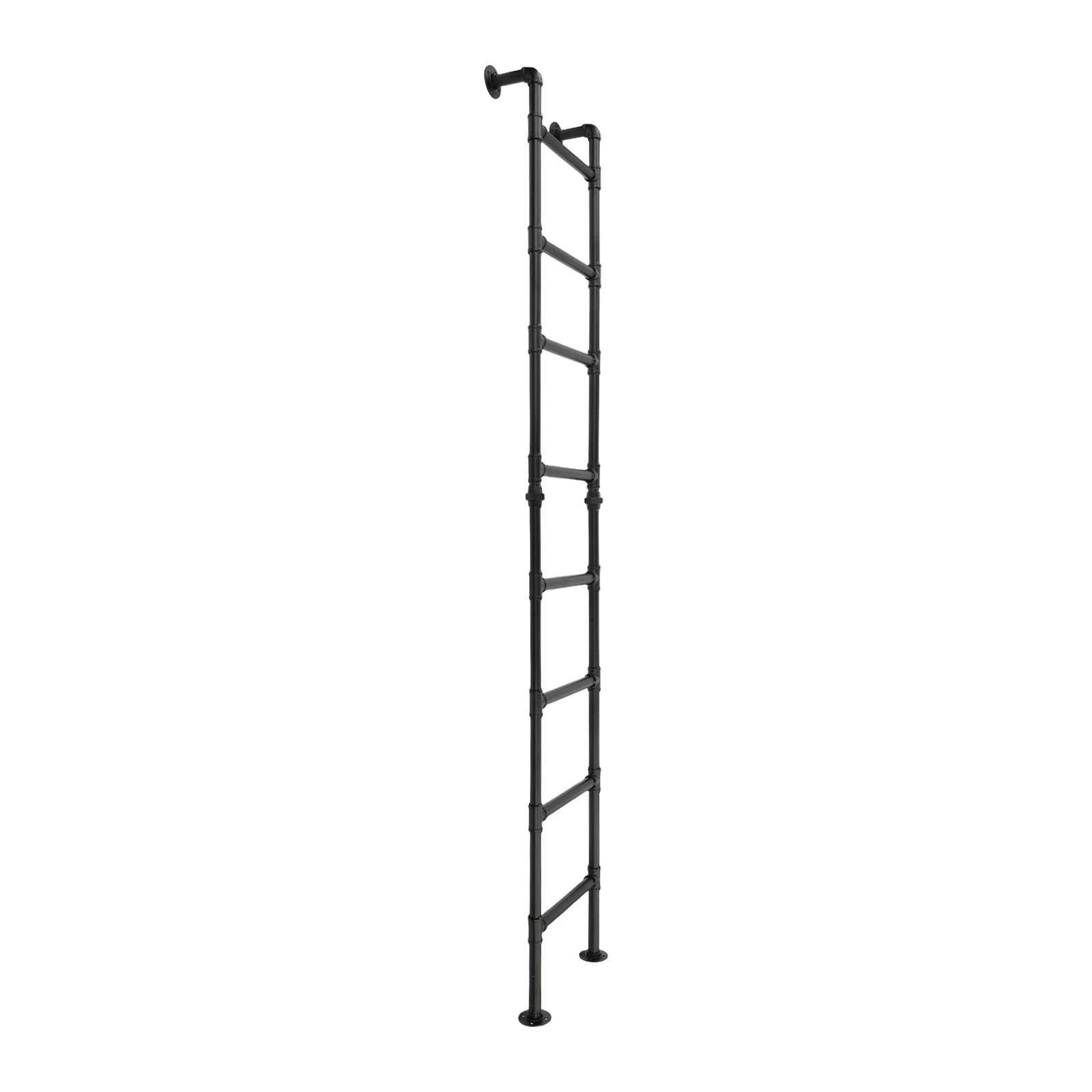 8-Step Loft Ladder Bunk Bed Ladder High Attic Step Ladders 150kg/330.69lbs
