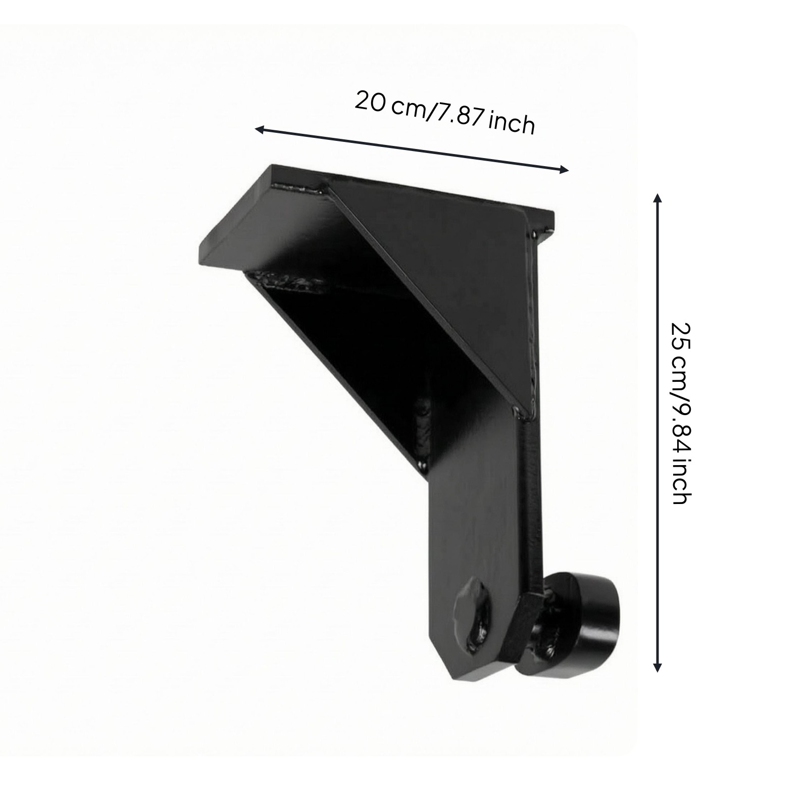 Hydraulic Lifting Device Bracket Matte Black Workhorse Component