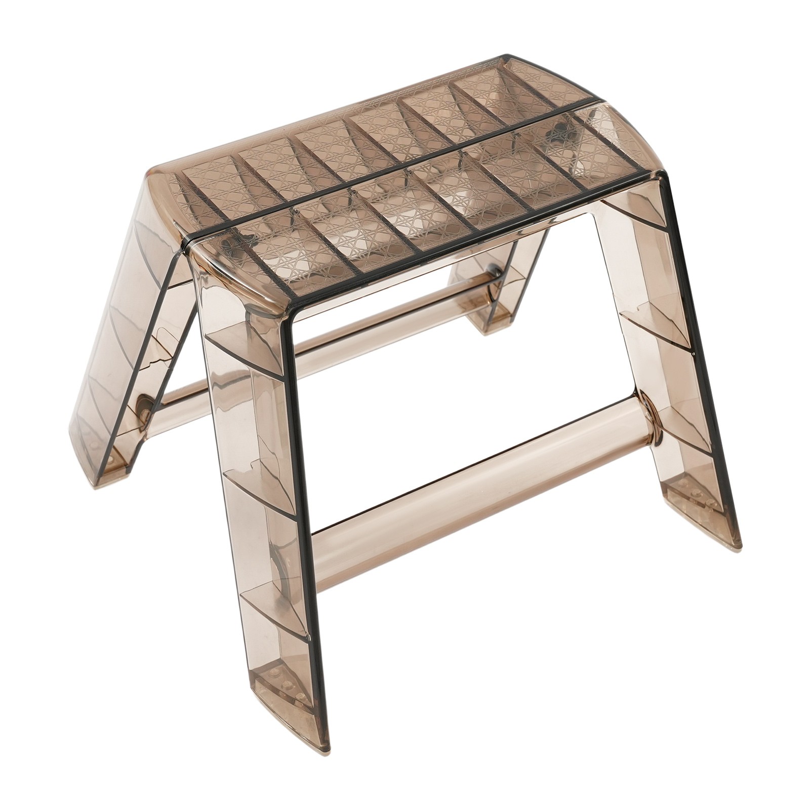 Protable Step Ladder, Step Stool for Adults, Clear Stool for Indoor Outdoor