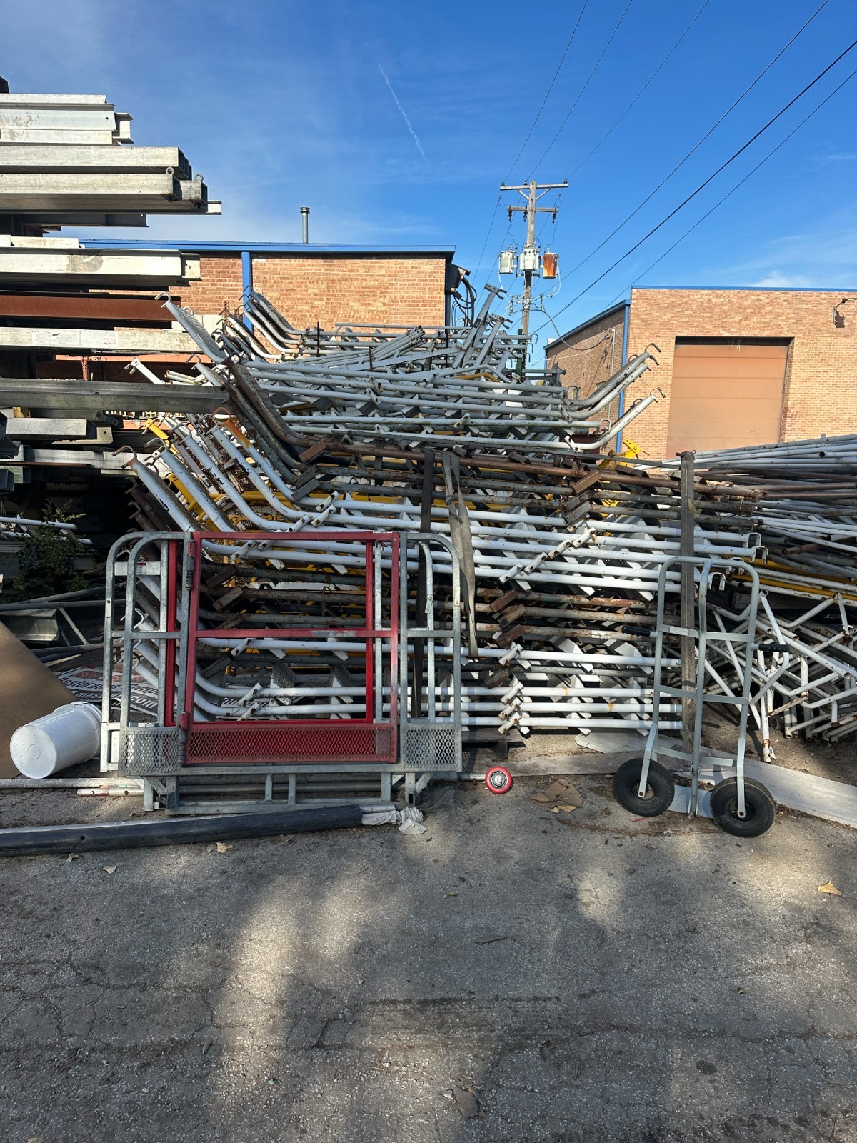 Scaffold Stairs and Railings