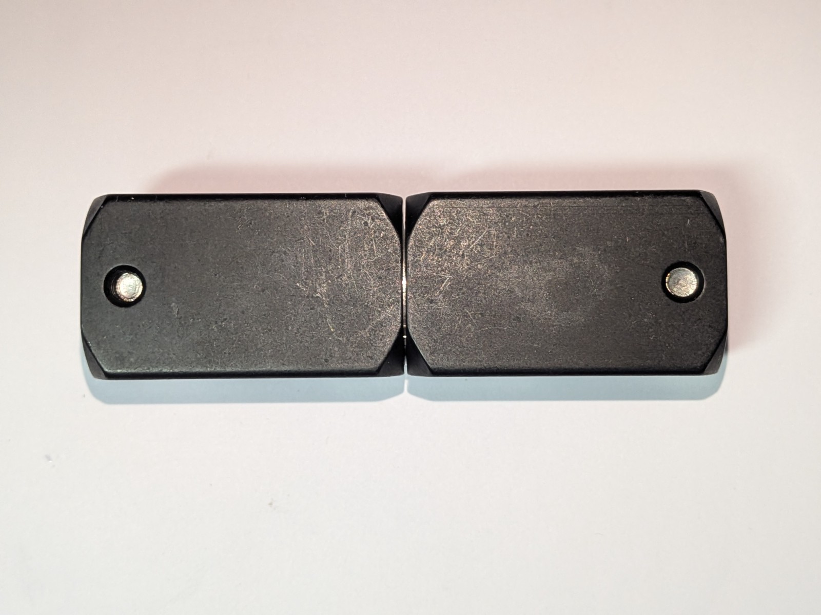 JW WINCO Twistable Mounting Two-Way Clamp 475-B20-B20-ELS Anodized Aluminum