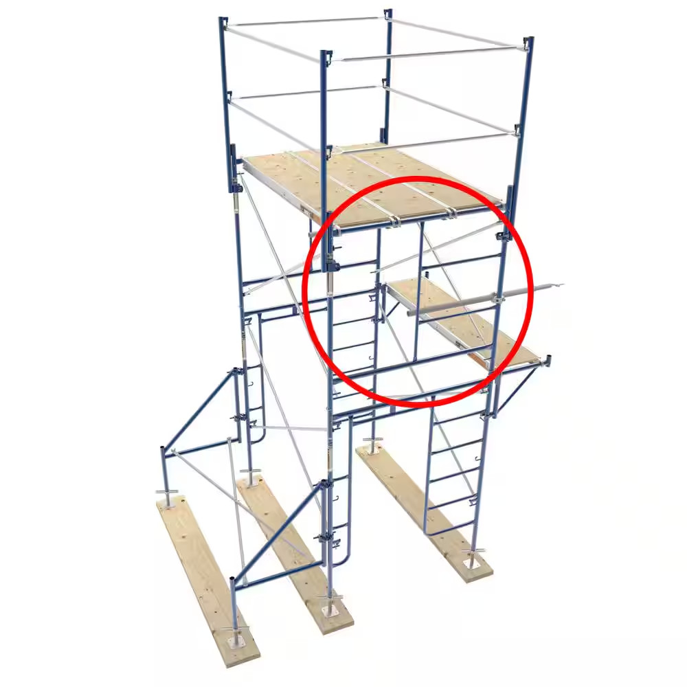 5 Ft. X 5 Ft. Blue Standard Mason Scaffold Frame