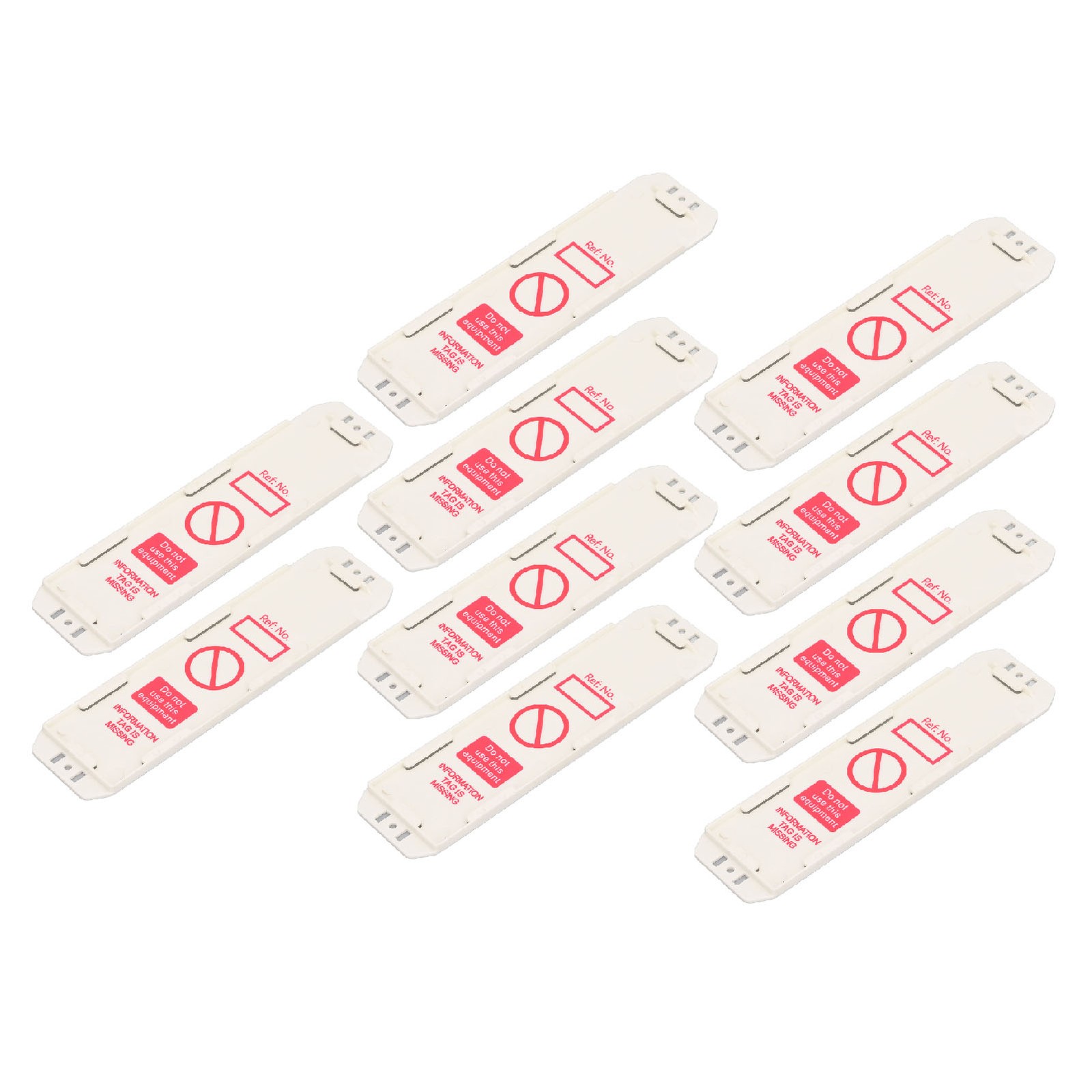 10Pcs Scaffold Tag Holder Durable For Safety Inspection