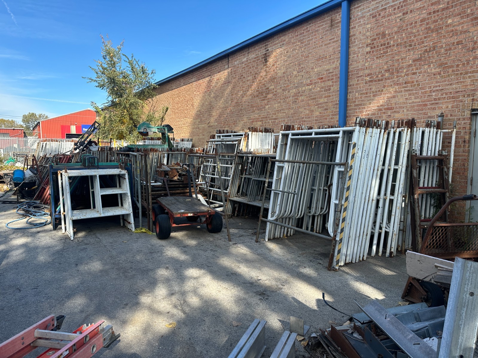10 Set-Frame Scaffolding (Frames, Decks, CBs, Stairs, Railings, Jacks, Outrigs)