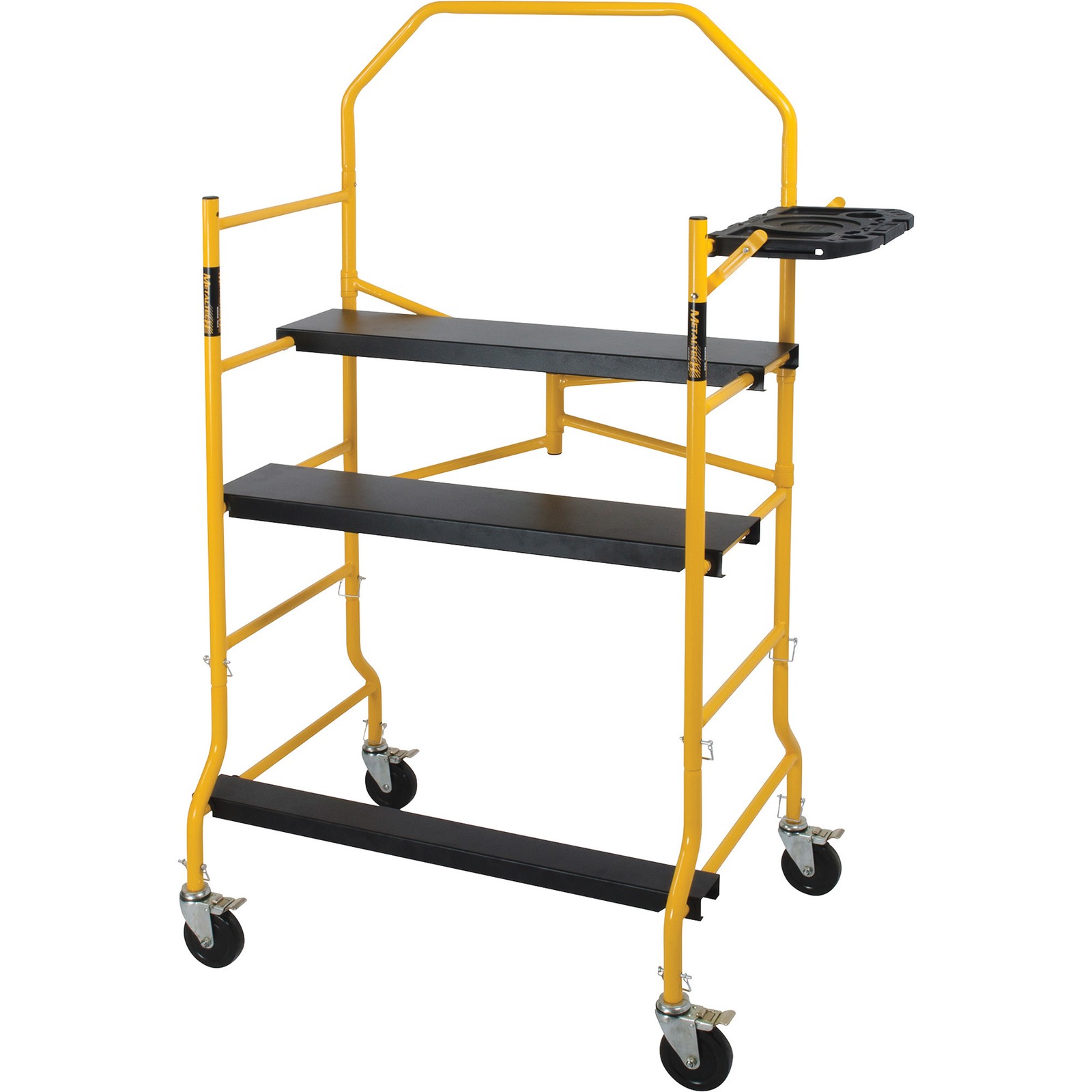 Metaltech Jobsite Series Complete 5ft. Folding Scaffold, 900-Lb. Capacity,