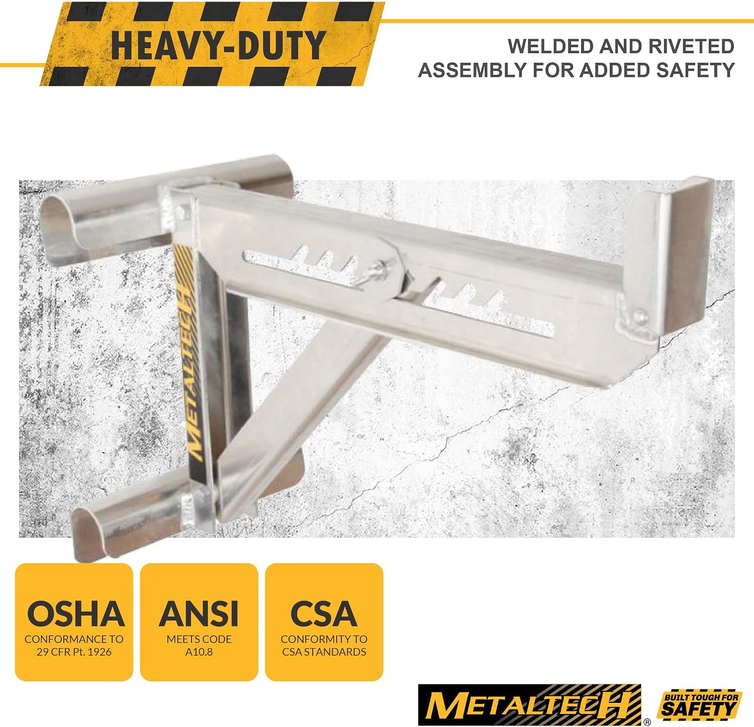 1 Unit 2-Rung Ladder Jack E-LJ20 Aluminum Jack Scaffolding Extensions & Work