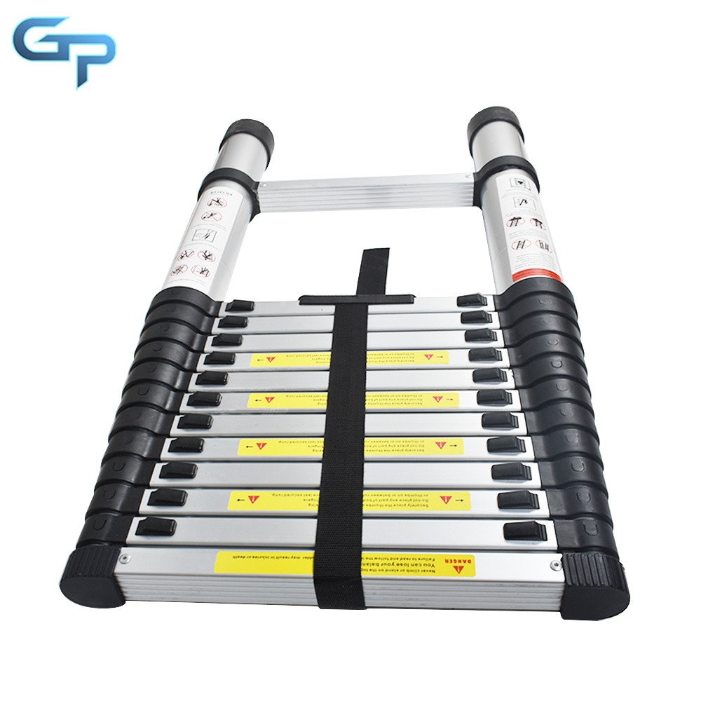 12.5 Feet 330Lbs Heavy Duty Aluminum Step Ladder Multi Purpose Extension Ladder