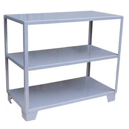 Jamco Wl148gp Metal Shelving Unit, 18″D X 48″W X 45″H, 3 Shelves, Steel