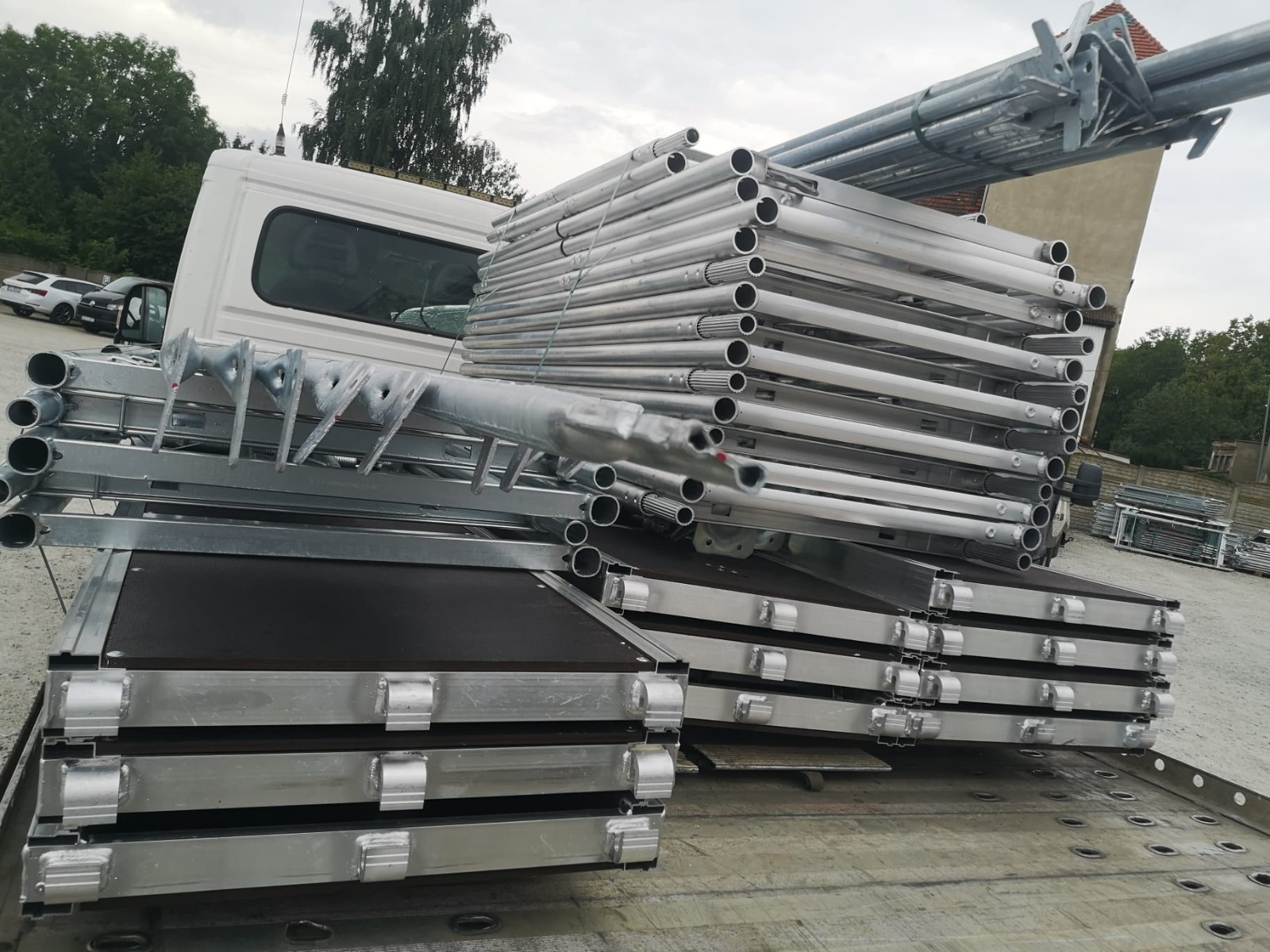 scaff 73 scaffolding 191.57 sqm Échafaudage scaffolding aluminum…
