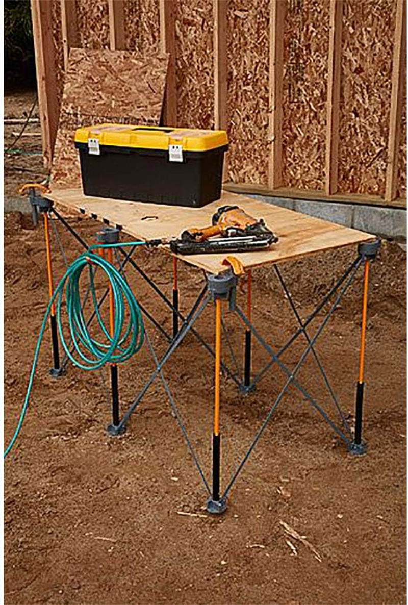 Centipede 2 Ft. L X 4 Ft. W X 2.5 Ft. H Folding Work Table Steel 1500 Lb. Capaci