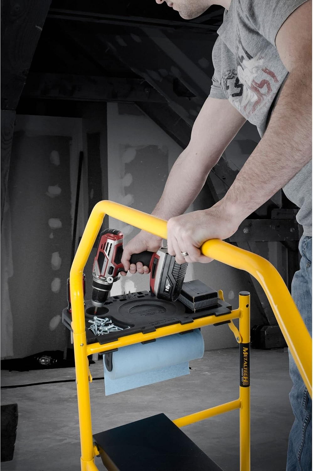 I-IMIS Job Site Series 6-3/8′. x 4′. x 2-1/2′. Scaffold 900 Lb. Load Capacity