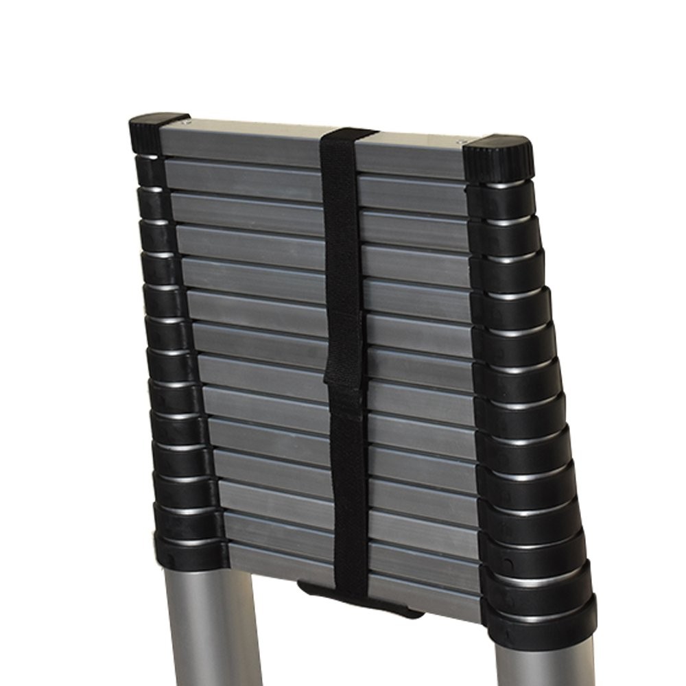 14.5FT Folding Telescopic Extension Ladder Aluminum Alloy Extendable Lightweight