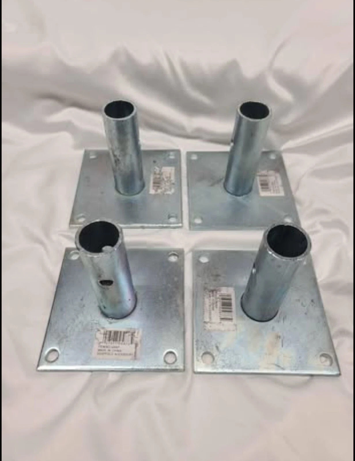 Lot of 4 pices – Buffalo Tools GSBP Base Plate (5″ x 5″) for GSF55 Scaffolding