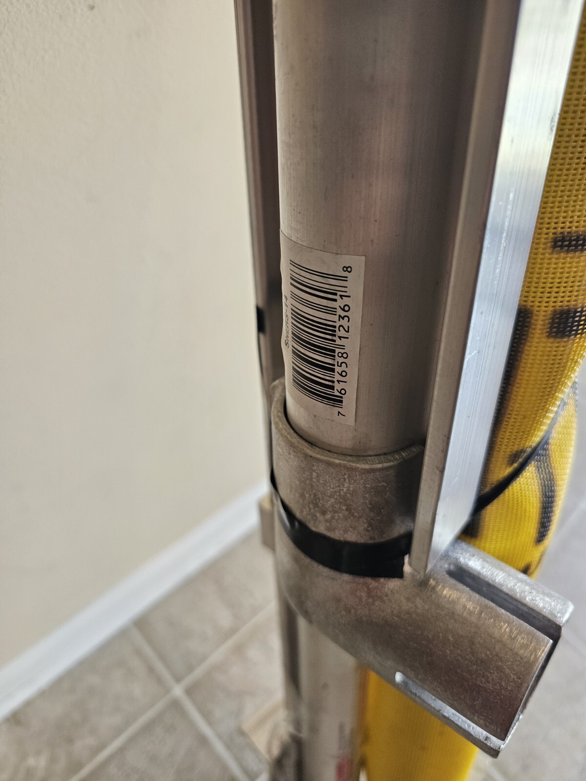 Alum-A-Pole SNERS-14 End Rail System & Saf-T-Net (ONLY ONE END RAIL)