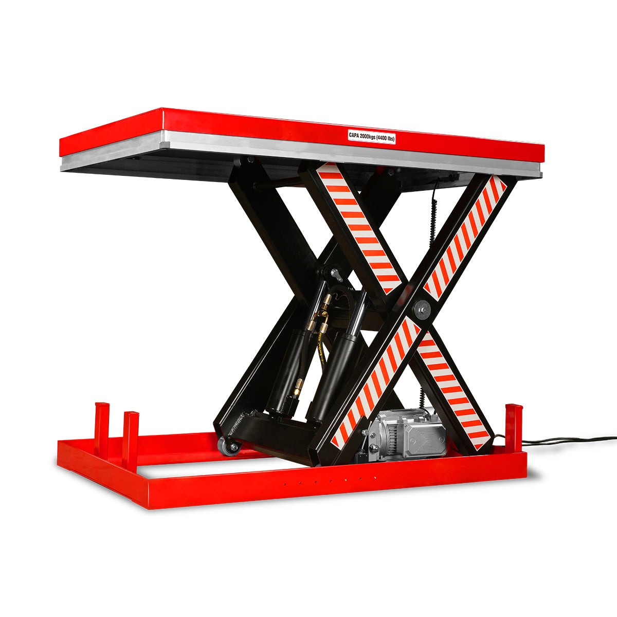 MechMaxx 4400lbs Capacity Hydraulic Lift Table 51.2”x33.5” Platform,ELT44