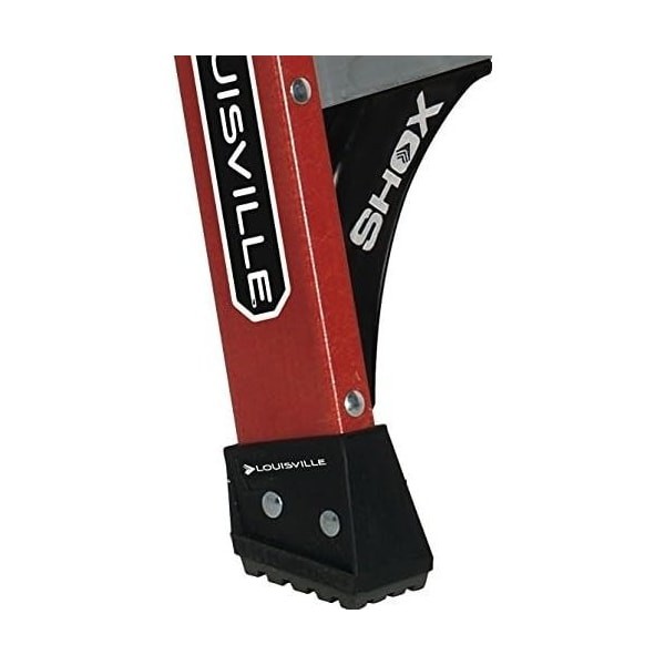 Louisville Fm1414hd 14 Ft Fiberglass Twin Stepladder, 375 Lb Capacity