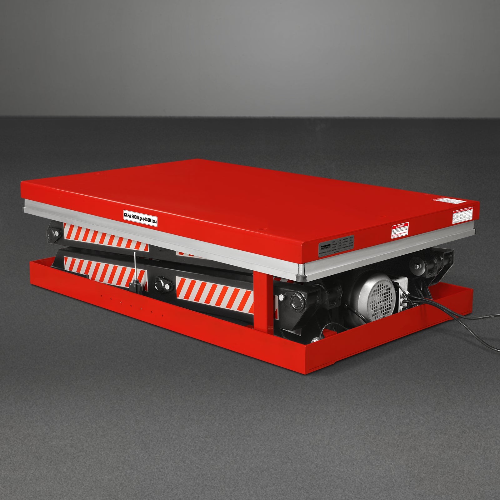 MechMaxx 4400lbs Capacity Hydraulic Lift Table,51.2” x 33.5” Platform,ELTD44