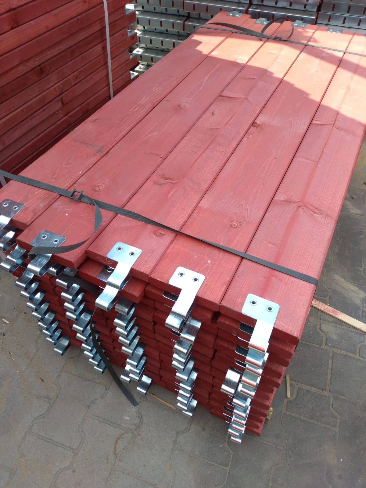 Scaffolding 153.60 sqm Scaffolding Állvany scaff 74 Working scaffold New