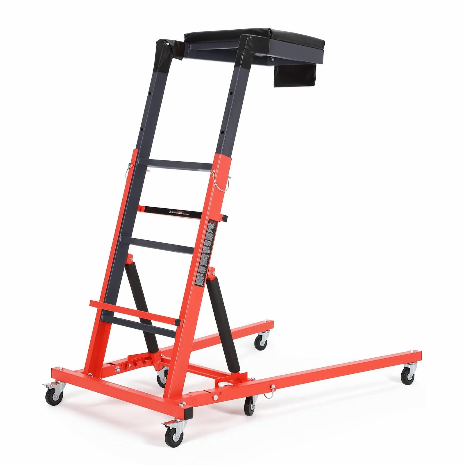 Top Automotive Creeper 400LB Foldable 6Casters For Garage Auto Repair Heavy Duty