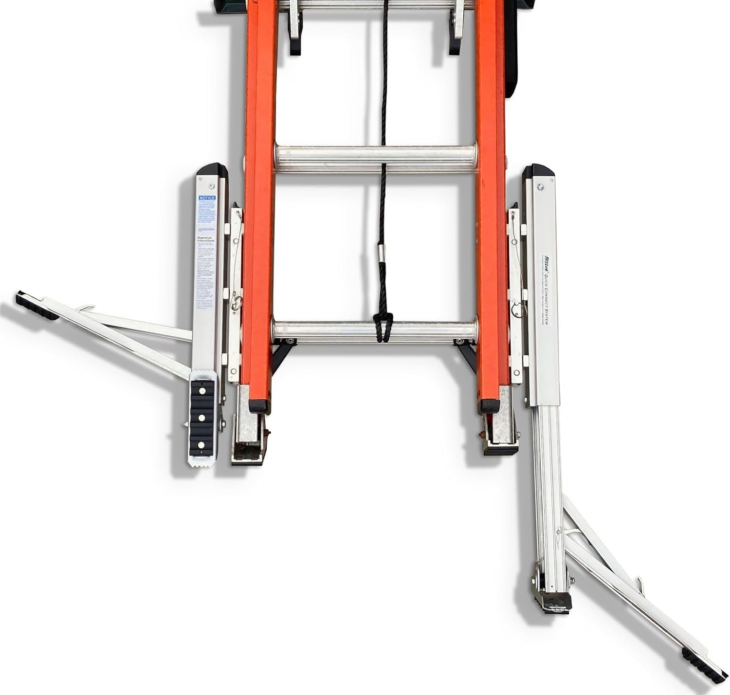 LeveLok LL-STB-4SE-5QC Supreme Extender Ladder Levelers with Stabilizer Arms